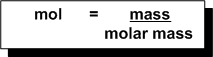 mole formula
